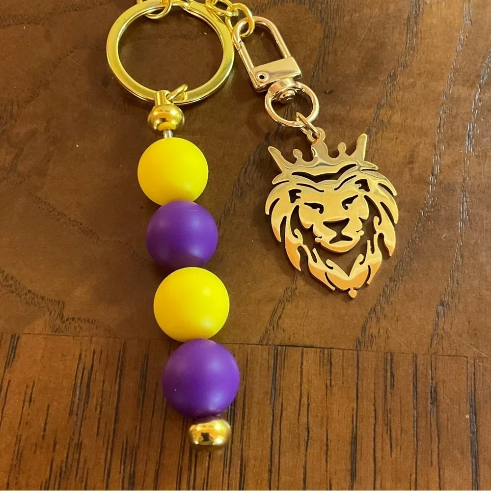 LSU Tigers Detachable Purse Keychain